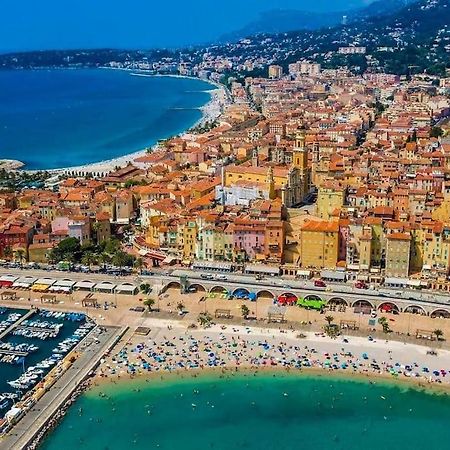 Beau 2 Pieces,Terrasse, Parking Menton Centre Apartman Kültér fotó